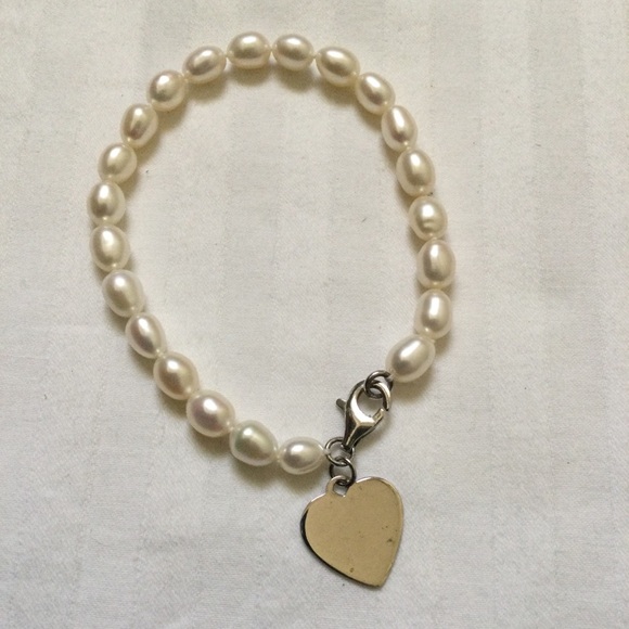 Pearl and Sterling Bracelet I Am Loved - Picture 2 of 4